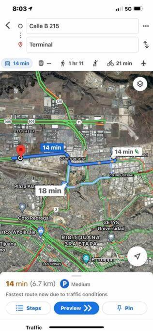 Otay Studio Great Patio Near Otay Crossing & Airport 티후아나 외부 사진